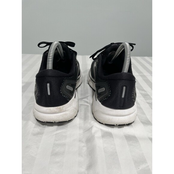 Brooks Ghost 14 Black and White Athletic Shoes 7.5 Wide - Picture 7 of 14